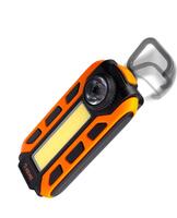 Фонарь-светильник рабочий COB 5Вт + LED 1Вт коллиматорн. линза 3хAAA магнит крюк зажим ABS-пластик КОСМОС KOS703B - УПС инжиниринг