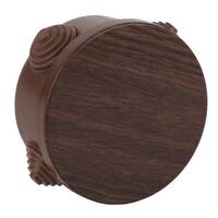 Коробка распаячная ОП КОР 65х40мм с гермовводами 4 вх. IP54 дуб Эра Б0043232 - УПС инжиниринг