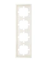 Рамка 4-мест. горизонт. ZIMA слон. кость LEZARD 704-9000-149 - УПС инжиниринг