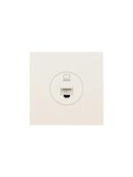 Розетка компьютерная 1-мест. СП ZIMA IP20 слон. кость LEZARD 704-9088-139 - УПС инжиниринг