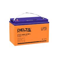 Аккумулятор UPS 12В 100А.ч DTM 12100 L Delta 4614010640002 - УПС инжиниринг