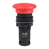 Кнопка аварийного останова OptiSignal Compact D22 С7-ESTR-401 красн. 1НЗ XB7ES542P КЭАЗ 362129 - УПС инжиниринг