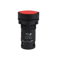 Кнопка с фиксацией OptiSignal Compact D22 С7-PH-411 красн. 1НО+1НЗ XB7NH45 КЭАЗ 362075 - УПС инжиниринг