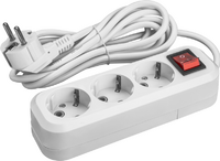 Удлинитель 3х10м с заземл. 16А IP20 90 526 OPE-S-03-1000-ESC-3x1 с кнопкой бел. ОНЛАЙТ 90526 - УПС инжиниринг