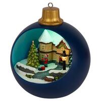 Фигура светодиодная новогодняя EFIS-S04 композиция Шар мультиколор 3хАА 15х15х17см Эра Б0060482 - УПС инжиниринг