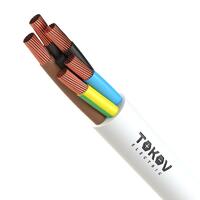 Провод TOKOV ELECTRIC ПВС 5х1(4х1+1х1) 380В Б (бухта) (м) 1945504 - УПС инжиниринг