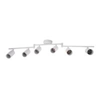 Светильник PCL-0606 6xGU10 IP20 230В WH настен./потолочн. декор. под лампу JazzWay 5066786 - УПС инжиниринг