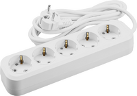 Удлинитель 5х5м с заземл. 16А IP20 90 802 OPE-S-05-500-E-3x1 бел. ОНЛАЙТ 90802 - УПС инжиниринг