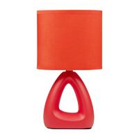 Светильник настольный JH2-01-og E14 IP20 170х100х300мм керамика; ткань; PVC-пластик оранж. JazzWay 5062290 - УПС инжиниринг