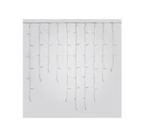 Гирлянда светодиодная "Бахрома" ULD-B2007-100/TTK WHITE IP44 2м 100LED бел. с эффектом мерцания соединяемая провод прозр. Uniel UL-00007209 - УПС инжиниринг