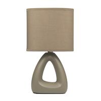 Светильник настольный JH2-01-gn E14 IP20 170х100х300мм керамика; ткань; PVC-пластик зел. JazzWay 5062283 - УПС инжиниринг