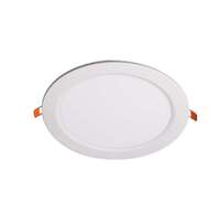 Светильник светодиодный PPL-R 18Вт 4000К IP40 d220мм кругл. ультратонкий встраив. WH ДВО JazzWay 5009738A - УПС инжиниринг