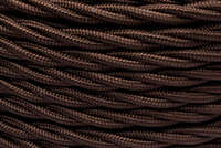 Провод ретро 2х1.5 глянец корич. (уп.50м). Bironi B1-424-072-50 - УПС инжиниринг
