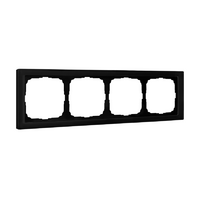 Рамка 4-м ArtGallery Pure матов. органич. стекло черн. SE GAL331004 - УПС инжиниринг