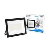 Прожектор светодиодный Elementary 200Вт 6500К IP65 16800лм 200-240В ДО черн. GAUSS 691511200 - УПС инжиниринг