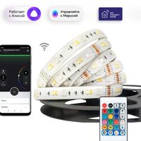 Лента светодиодная Умная Connect RGBW 3м EKF slswf-3-rgbw - УПС инжиниринг