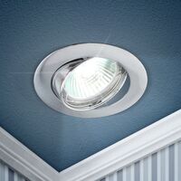 Светильник точечный KL1A CH 50Вт MR16 12В литой поворотн. хром. ЭРА C0043656 - УПС инжиниринг