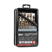 Набор сверл по металлу НСС-25К ПРОФИ КВТ 106206 - УПС инжиниринг