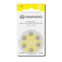 Элемент питания воздушно-цинковый ZA10/PR70 1.45В BL-6 (блист.6шт) для слуховых аппаратов DAEWOO 5060333 - УПС инжиниринг