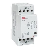 Контактор модульный КМ 25А 2NC+2NO 230В AC (2 мод.) AVERES EKF km-av-2-25-22-230V - УПС инжиниринг