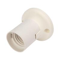 Патрон пластиковый настенный Е27 прямой бел. Rexant 11-8870 - УПС инжиниринг