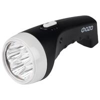 Фонарь аккумуляторный ручной AccuF2-L07-bk 7LED 2 режима: 100проц./25проц. аккум. 0.4А.ч выдвижная вилка индикатор зарядки черн. ФАZА 5000810 - УПС инжиниринг