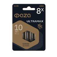 Элемент питания алкалиновый AAA/LR03 1.5В ULTRAMAX BL-8 (уп.8шт) ФАZА 5064683 - УПС инжиниринг