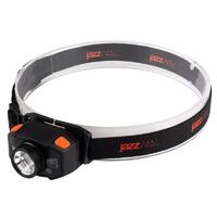 Фонарь аккумуляторный налобный AccuH1-L5WZ-og zoom LED 5Вт + 2хRED SMD IP54 5 режимов: 100проц. 180лм 3.5ч/50проц. 110лм 5.5ч/30проц. 65лм 15ч/красн. 28ч/мигающ. красн. 12ч аккум. 0.8А.ч управл. жестами черн./оранж. JazzWay 5036611 - УПС инжиниринг