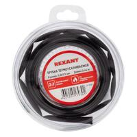 Трубка термоусадочная ТУТ нг 5.0/2.5 черн. ролик 2.44м Rexant 29-0026 - УПС инжиниринг