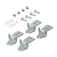 Кронштейн для настенного крепления с удлиненными болтами и гайкой самофиксации для навесных и клеммных корпусов (уп.4 шт) DKC R5A56R - УПС инжиниринг