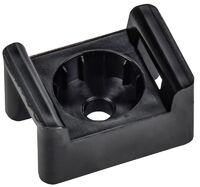 Площадка монтажная 16х23 под пистолет черн. (уп.100шт) IEK UHP20-16-23-100-K02 - УПС инжиниринг