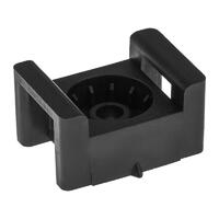 Площадка под стяжку для прямого монтажа 22х16мм черн. (уп.100шт) Rexant 07-2111 - УПС инжиниринг