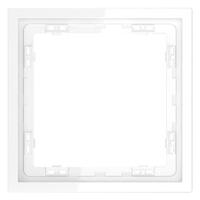 Рамка 1-м S70 пластик. бел. глянцевый Voltum VLS100101 - УПС инжиниринг