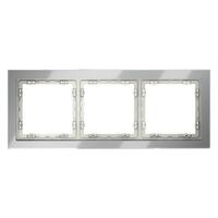 Рамка 3-м S70 стеклян. сталь Voltum VLS110305 - УПС инжиниринг