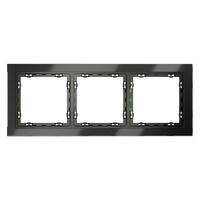 Рамка 3-м S70 стеклян. титан Voltum VLS110306 - УПС инжиниринг