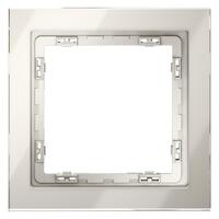 Рамка 1-м S70 стеклян. кашемир Voltum VLS110103 - УПС инжиниринг