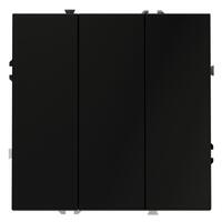 Выключатель 3-кл. СП S70 10А механизм черн. матов. Voltum VLS030108 - УПС инжиниринг