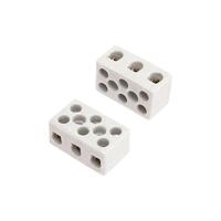 Клемма керамическая винтовая 10кв.мм 3 пары контактов с крепежным отверстием (уп.84шт) Rexant 07-6226 - УПС инжиниринг