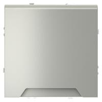 Розетка 1-м СП S70 16А с заземл. защ. шторки + крышка механизм сталь Voltum VLS040305 - УПС инжиниринг