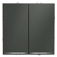 Выключатель 2-кл. СП S70 10А с подсветкой механизм титан Voltum VLS020206 - УПС инжиниринг