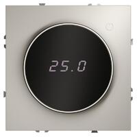 Терморегулятор электронный S70 с индикацией и датчиком для теплого пола механизм кашемир Voltum VLS070103 - УПС инжиниринг