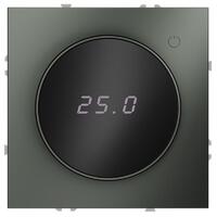 Терморегулятор электронный S70 с индикацией и датчиком для теплого пола механизм титан Voltum VLS070106 - УПС инжиниринг