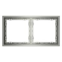 Рамка 2-м S70 пластик. сталь Voltum VLS100205 - УПС инжиниринг