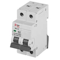 Выключатель автоматический 2п C 6А 4.5кА ВА47-63 PRO ЭРА Б0059418 - УПС инжиниринг