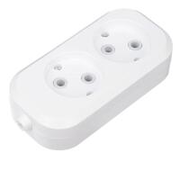 Колодка удлинителя 2-м без заземл. Rexant 11-8701 - УПС инжиниринг