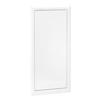 Люк ревизионный 200х400 пластик Basic EKF lp-200x400 - УПС инжиниринг