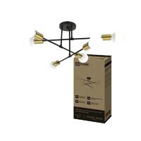 Светильник LOFT EASY-6E27-BLT 6хE27 потолочн. под лампу; латунь черн. IN HOME 4690612062655 - УПС инжиниринг