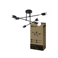 Светильник LOFT EASY-6E27-BL 6хE27 потолочн. под лампу; черн. IN HOME 4690612062648 - УПС инжиниринг