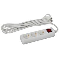 Удлинитель 3х1.5м с заземл. 10А с выкл. ПВС 3х0.75 UX-3es-1.5m Эра Б0057740 - УПС инжиниринг