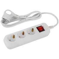 Удлинитель 3х1.5м с заземл. с выкл. ПВС 3х0.75 UDL-10-315-ES Greenline Эра Б0065051 - УПС инжиниринг